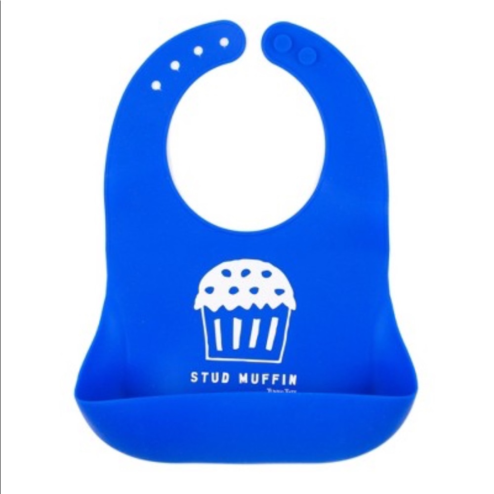 Tunno Tots Silicone Stud Muffin Baby Bib